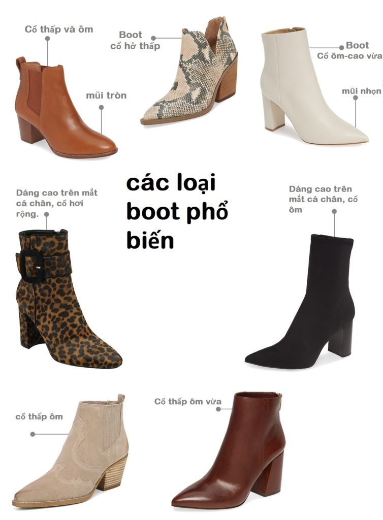 15 gợi ý mix đồ SANG CHẢNH TRẺ TRUNG cùng giày boot nữ màu trắng