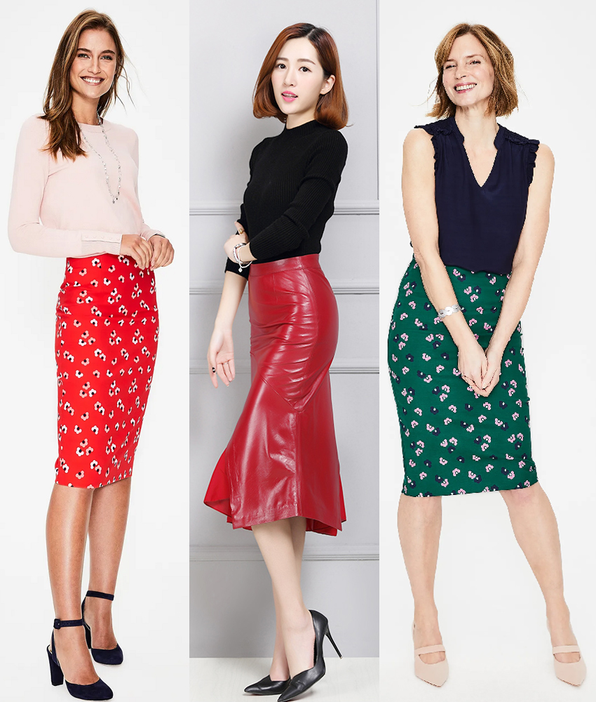Mặc đẹp mỗi ngày Thứ Hai diện chân váy bút chì đẹp như nữ công sở Hàn Quốc